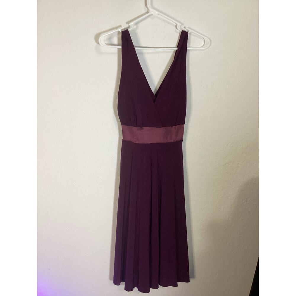 Taboo Dress Purple with Sash Junior Size XL